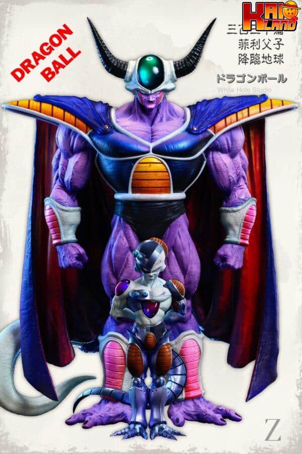 Dragon Ball Z Studio King Cold x Frieza Resin Statue 12 scaled