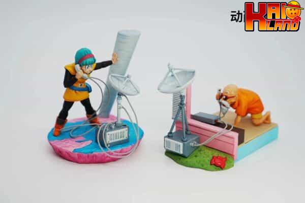 Dragon Ball ll Studio A call from Namek Bulma x Master Roshi Resin Statue 1