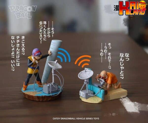 Dragon Ball ll Studio A call from Namek Bulma x Master Roshi Resin Statue 2