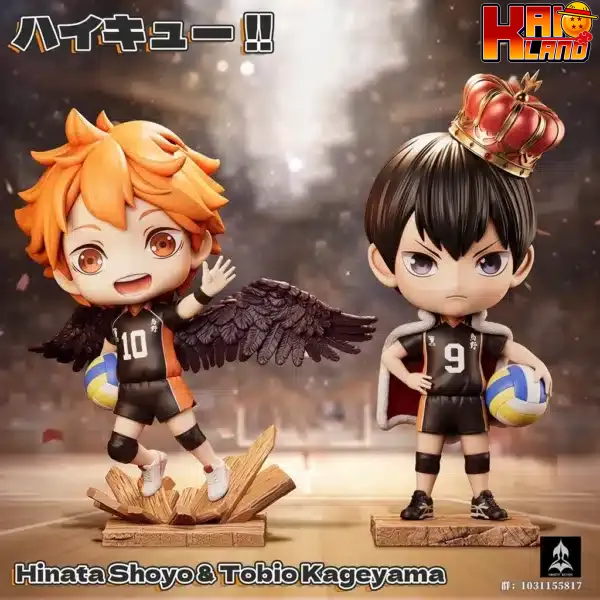 Haikyuu Ninety Seven Studio Hinata x Kageyama Resin Statue 1