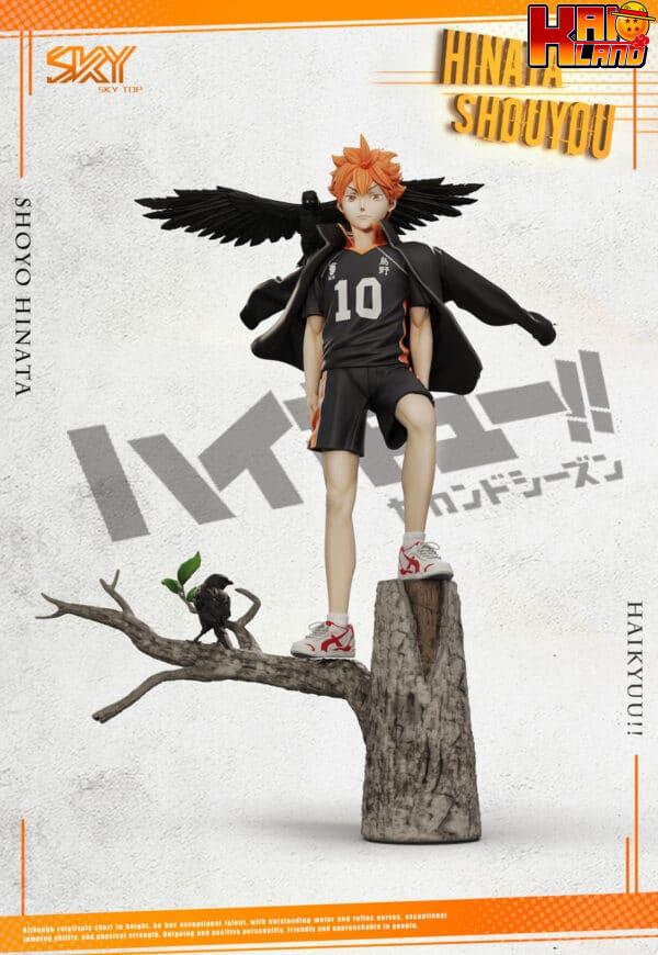 Haikyuu Sky Top Studio Shoyo Hinata Resin Statue 1