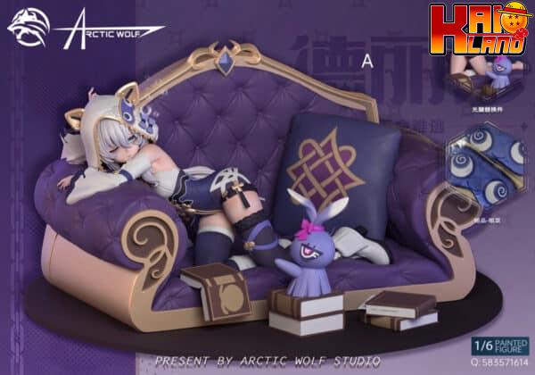 Honkai Impact Arctic Wolf Studio Theresa Resin Statue 1