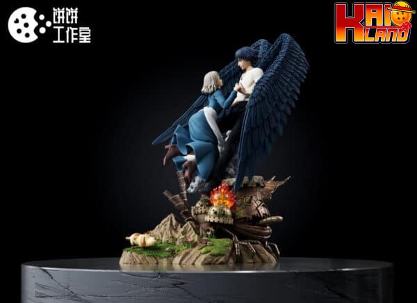 Howls Moving Castle Biscuits Studio Resin Statue 1