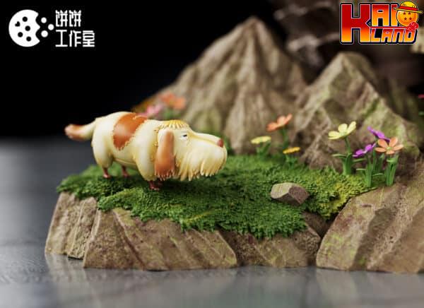 Howls Moving Castle Biscuits Studio Resin Statue 3