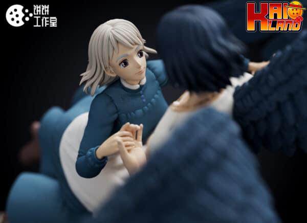 Howls Moving Castle Biscuits Studio Resin Statue 4