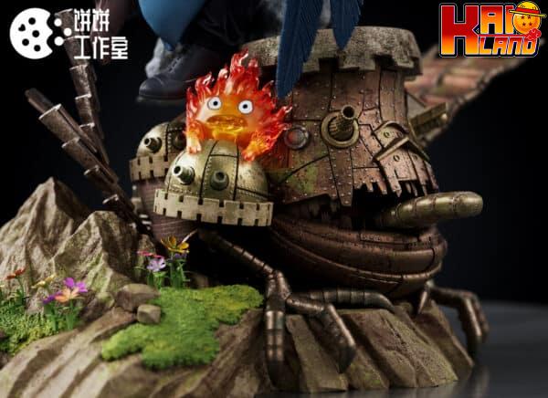 Howls Moving Castle Biscuits Studio Resin Statue 5