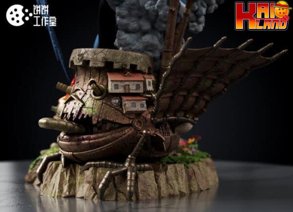 Howls Moving Castle Biscuits Studio Resin Statue 6