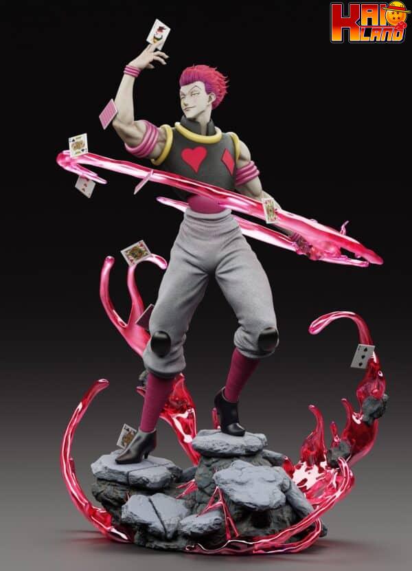 Hunter X Hunter Player 1 Studio Hisoka Morow Resin Statue 5