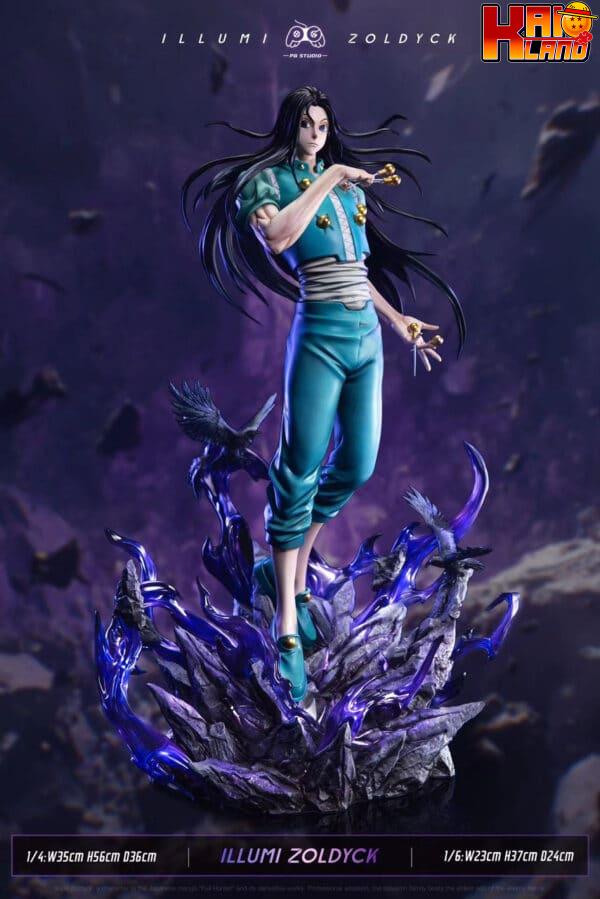 Hunter x Hunter PG Studio Illumi Zoldyck Resin Statue 2