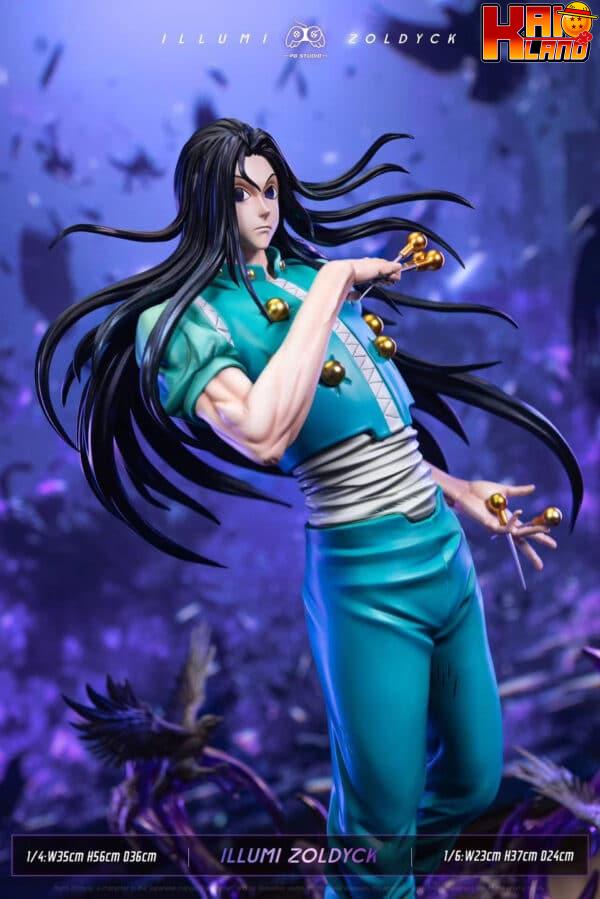 Hunter x Hunter PG Studio Illumi Zoldyck Resin Statue 3