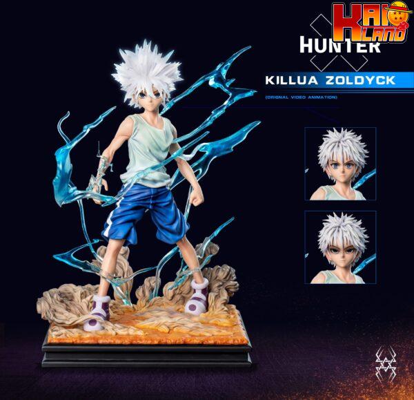 Hunter x Hunter YU Studio Killua Zoldyck Resin Statue 1 scaled