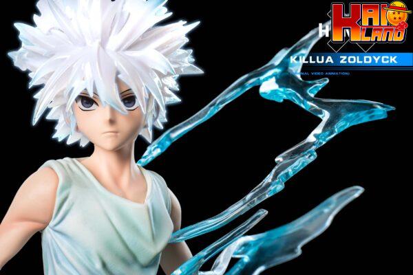 Hunter x Hunter YU Studio Killua Zoldyck Resin Statue 2 scaled