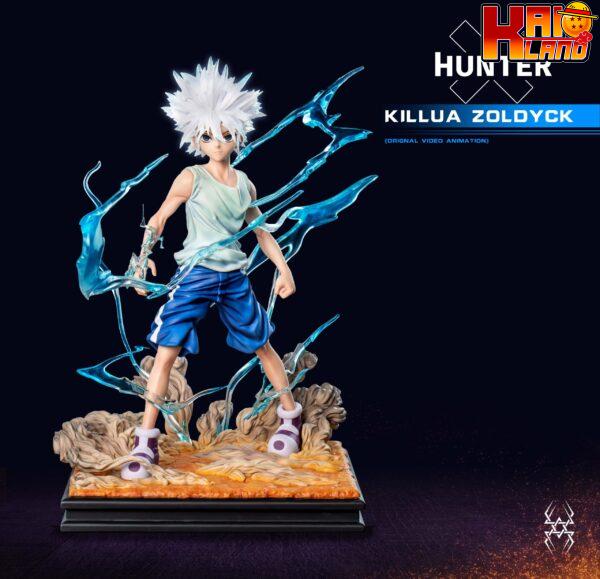 Hunter x Hunter YU Studio Killua Zoldyck Resin Statue 5 scaled