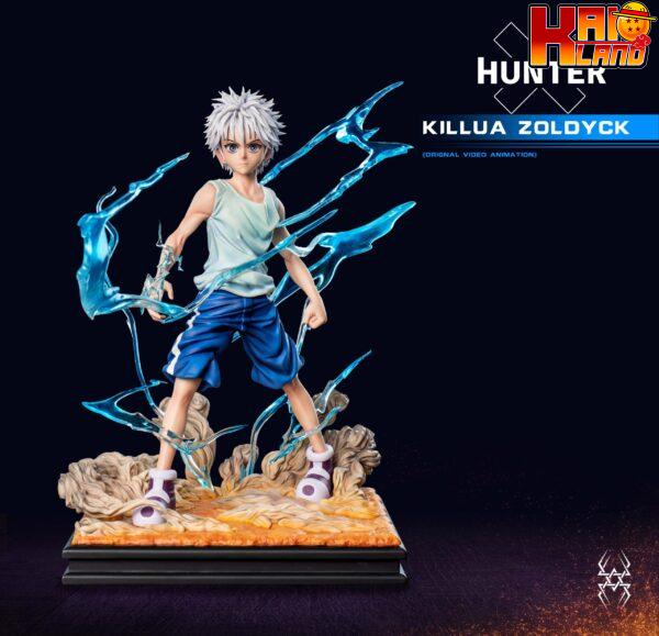 Hunter x Hunter YU Studio Killua Zoldyck Resin Statue 6 scaled