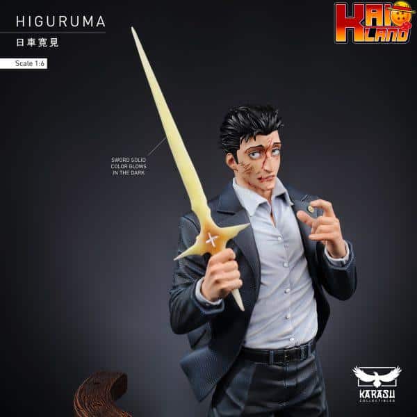 Jujutsu Kaisen Karasu Studio Hiromi Higuruma Resin Statue 10