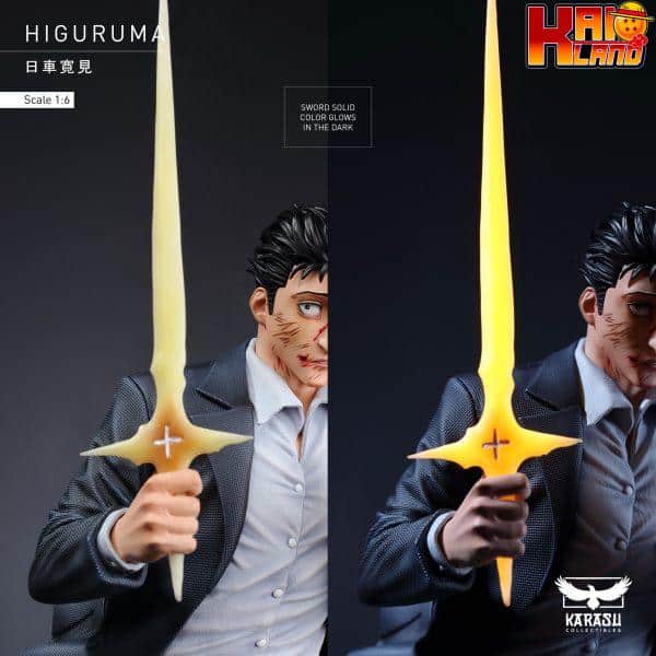 Jujutsu Kaisen Karasu Studio Hiromi Higuruma Resin Statue 12