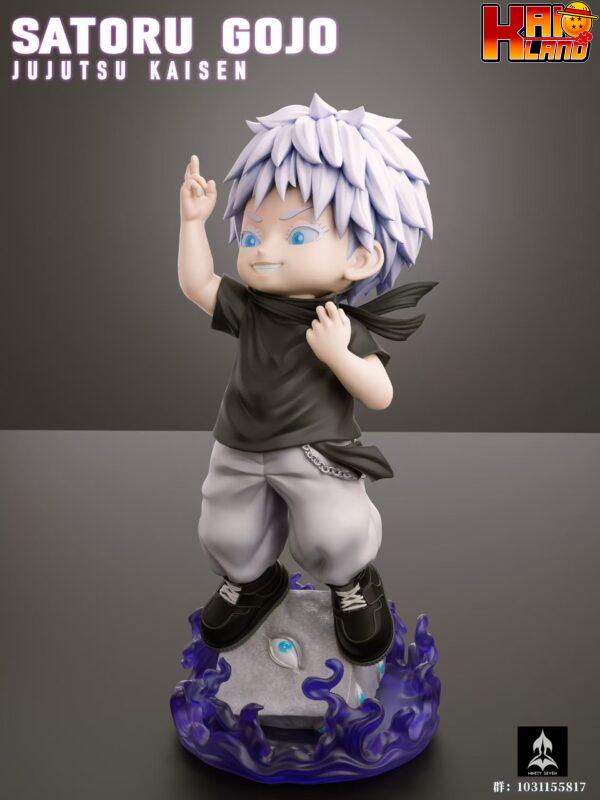 Jujutsu Kaisen Ninety Seven Studio Chibi Sukuna x Satoru Gojo Resin Statue 7 scaled