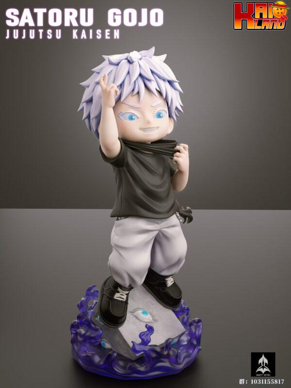 Jujutsu Kaisen Ninety Seven Studio Chibi Sukuna x Satoru Gojo Resin Statue 8 scaled