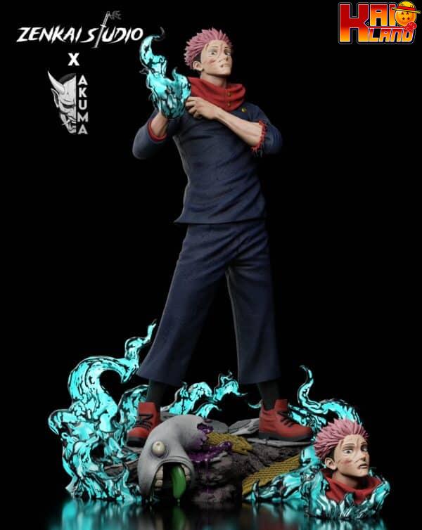 Jujutsu Kaisen Zenkai Studio Yuji Itadori Resin Statue 2