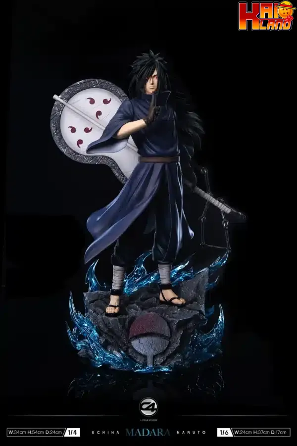 Naruto C4 Studio Madara Uchiha Resin Statue 2