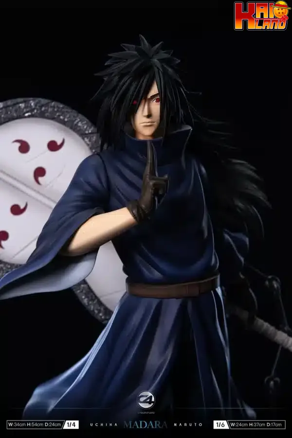 Naruto C4 Studio Madara Uchiha Resin Statue 5