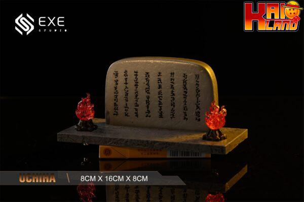 Naruto EXE Studio Uchiha clan Stone Tablet Resin Statue 1 scaled