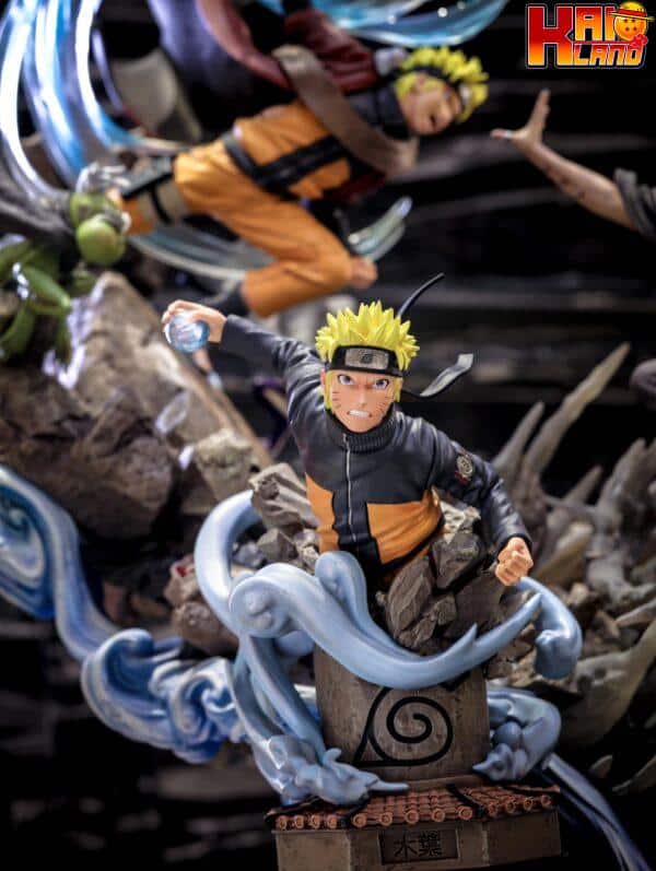 Naruto Figurama Naruto vs Pain Licensed Resin Statue 12