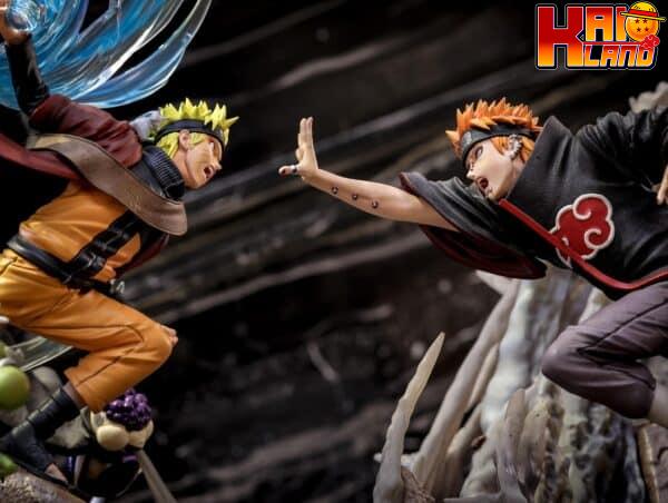 Naruto Figurama Naruto vs Pain Licensed Resin Statue 5