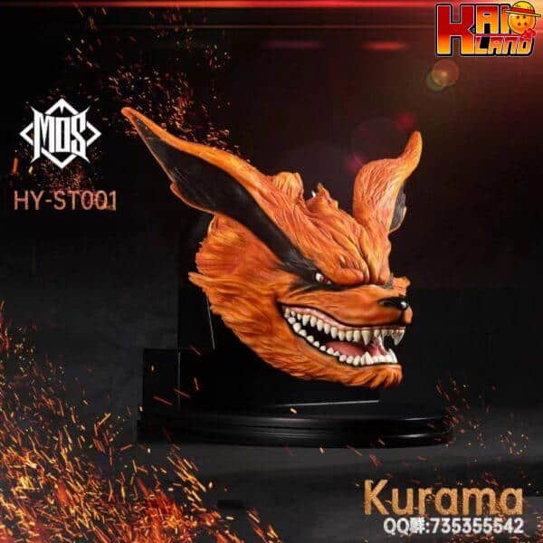 Naruto MOS Studio Kurama Resin Statue 2