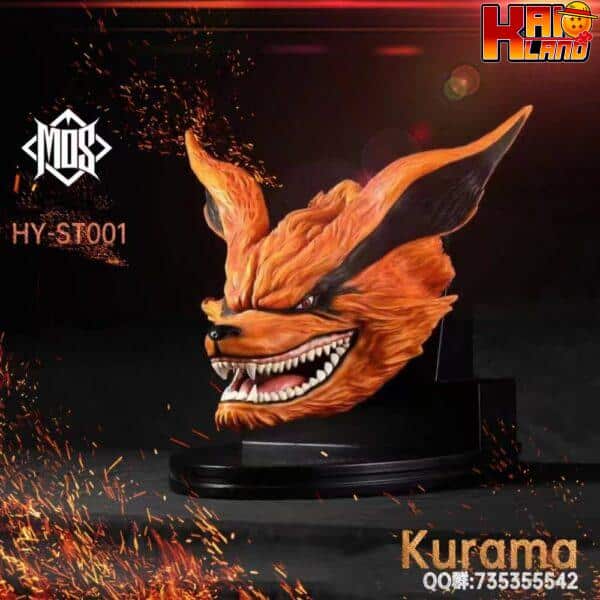 Naruto MOS Studio Kurama Resin Statue 3