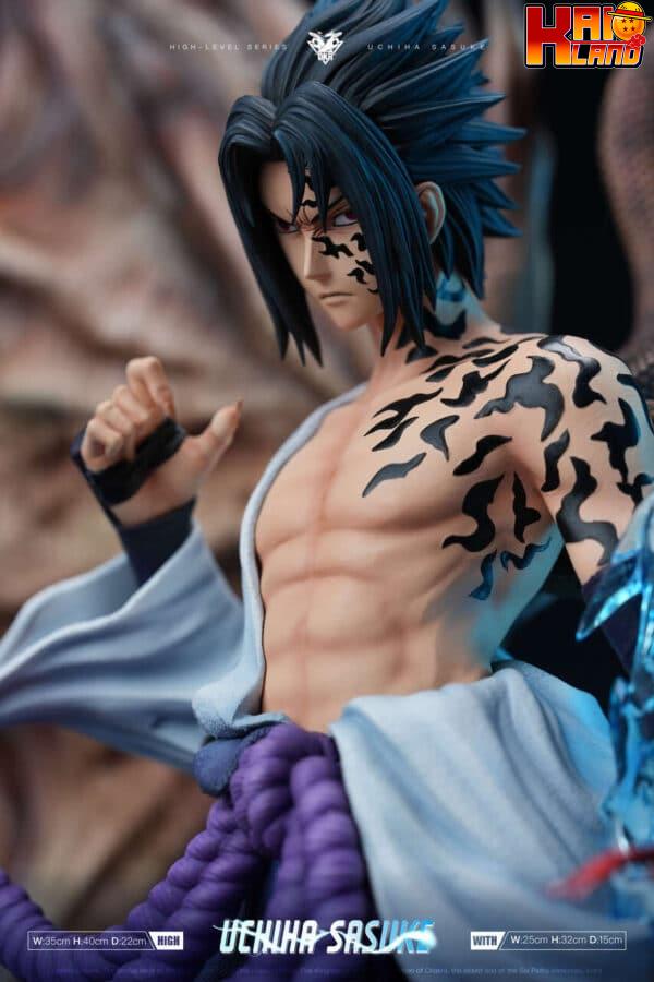 Naruto OKR Studio Sasuke Resin Statue 3