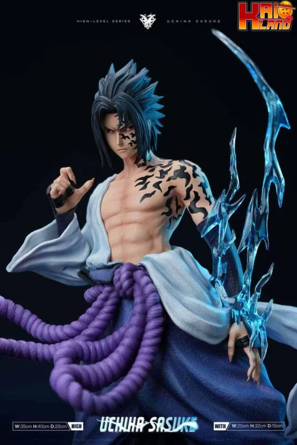 Naruto OKR Studio Sasuke Resin Statue 7