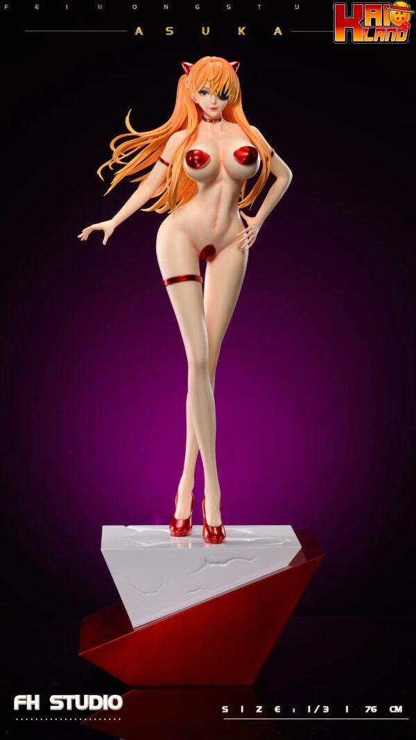 Neon Genesis Evangelion FH Studio Soryu Asuka Langley Resin Statue 2 scaled