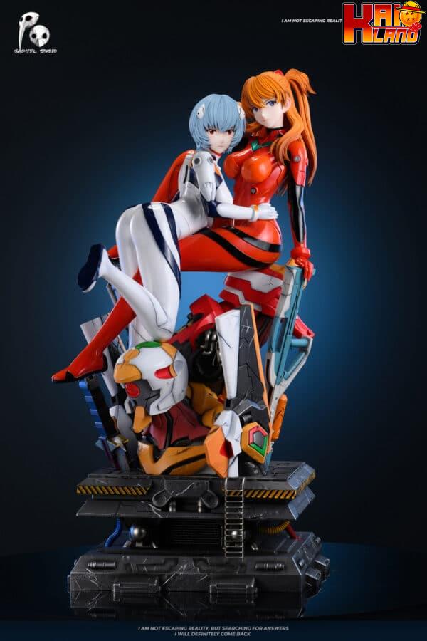 Neon Genesis Evangelion Sachiel Studio Asuka x Rei Resin Statue 1