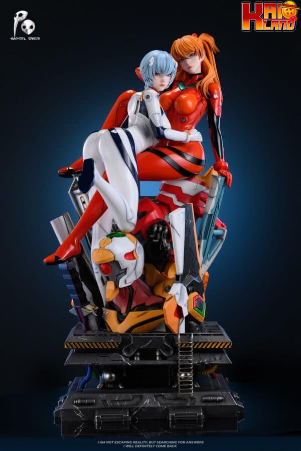 Neon Genesis Evangelion Sachiel Studio Asuka x Rei Resin Statue 2