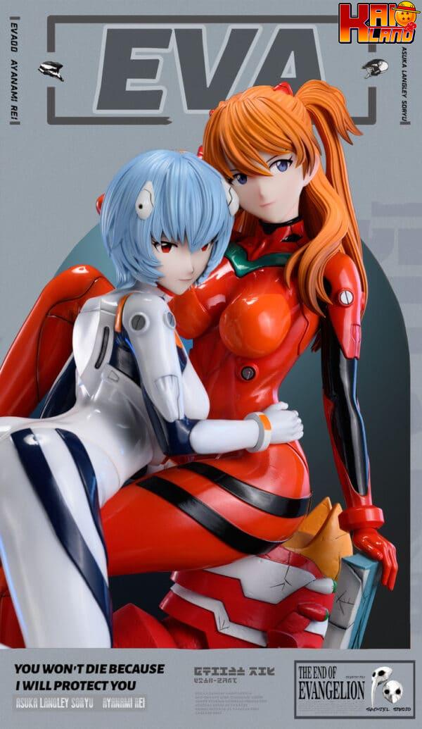 Neon Genesis Evangelion Sachiel Studio Asuka x Rei Resin Statue 3