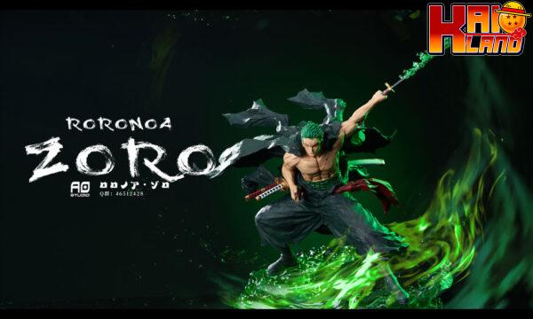 One Piece AO Studio Zoro Resin Statue 4