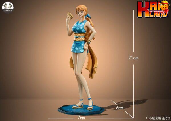 One Piece Clone Studio Wano Country Vinsmoke Sanji x Nami Resin Statue 6