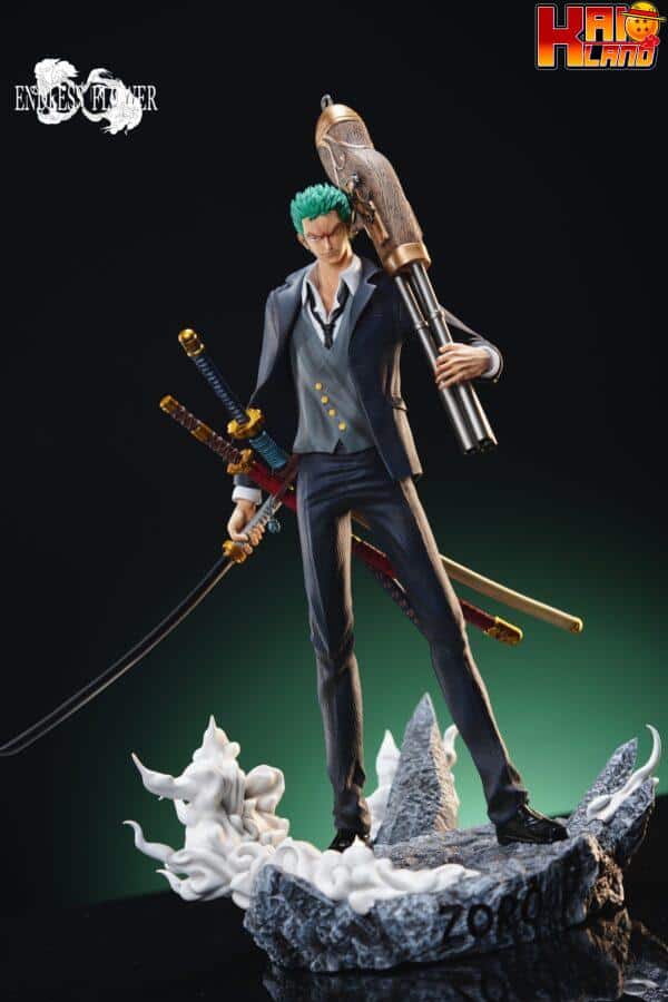 One Piece Endless Flower Studio Roronoa Zoro Resin Statue 5 scaled