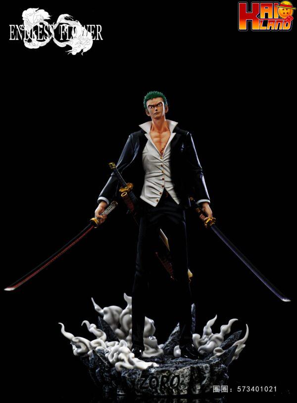 One Piece Endless Flower Studio Roronoa Zoro Resin Statue 6 scaled