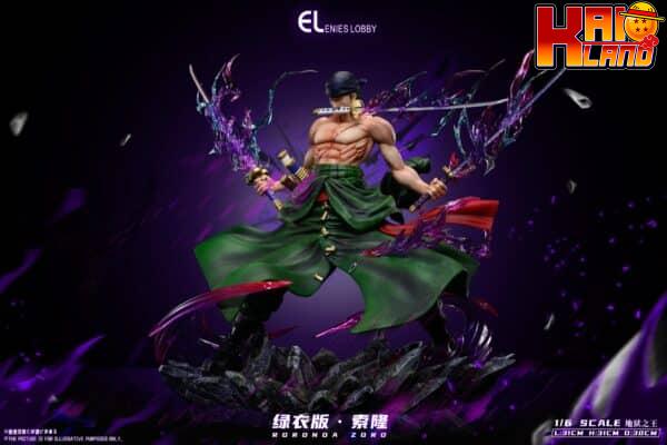 One Piece Enies Lobby Studio Roronoa Zoro Resin Statue 2 scaled