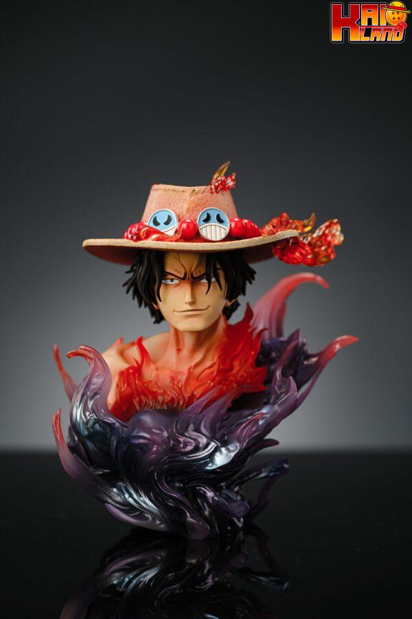 One Piece Fengyun Studio Three Brothers Portgas D Ace x Monkey D Luffy x Sabo Resin Statue 2