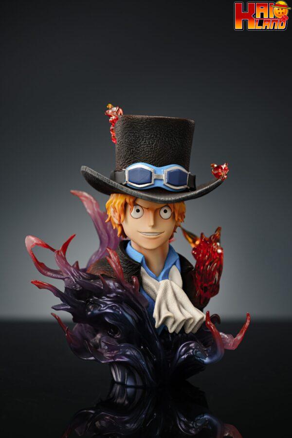 One Piece Fengyun Studio Three Brothers Portgas D Ace x Monkey D Luffy x Sabo Resin Statue 4