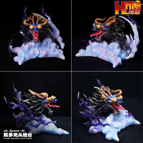 One Piece Jacksdo Studio Kaido dragon Head Base Resin Statue 0