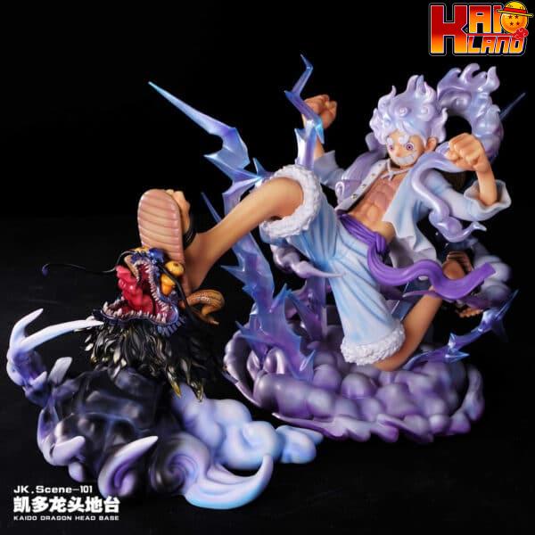 One Piece Jacksdo Studio Kaido dragon Head Base Resin Statue 5