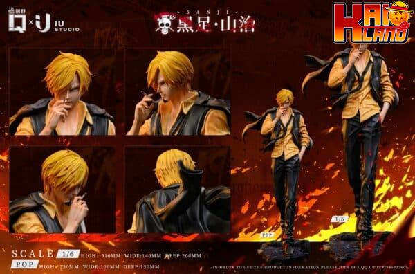 One Piece LQ Studio x IU Studio Vinsmoke Sanji Resin Statue 0 scaled