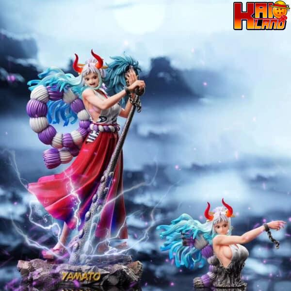 One Piece Mo Huan Yuan Studio Yamato V2 Resin Statue 3