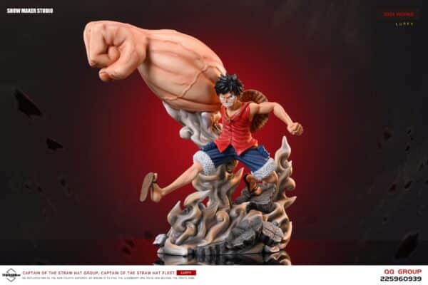 One Piece ShowMaker Studio Third Gear Big Fist Monkey D Luffy ​ Resin Statue 0 scaled