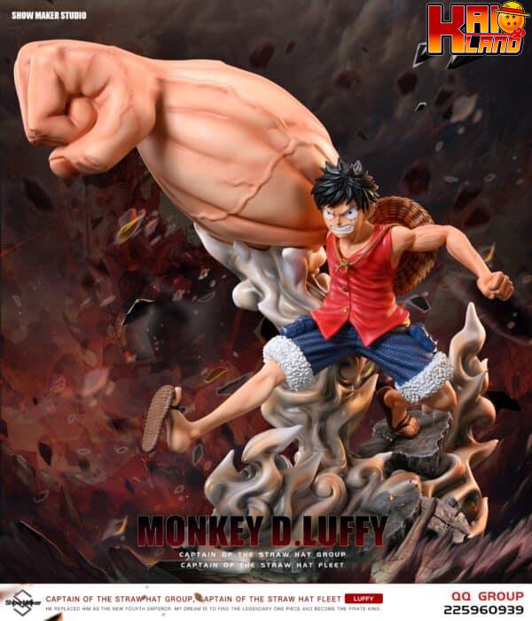 One Piece ShowMaker Studio Third Gear Big Fist Monkey D Luffy ​ Resin Statue 1 scaled