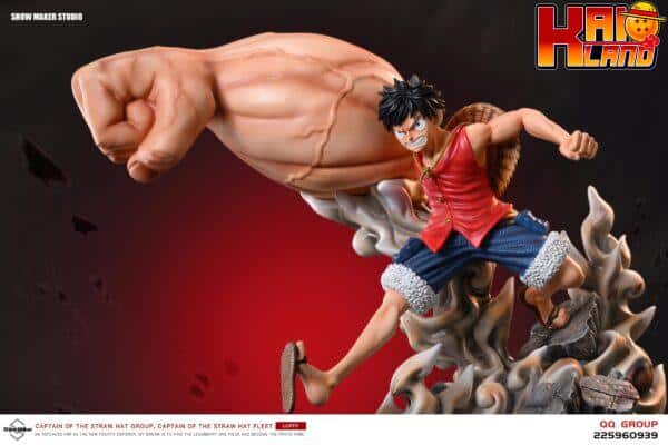 One Piece ShowMaker Studio Third Gear Big Fist Monkey D Luffy ​ Resin Statue 4 scaled